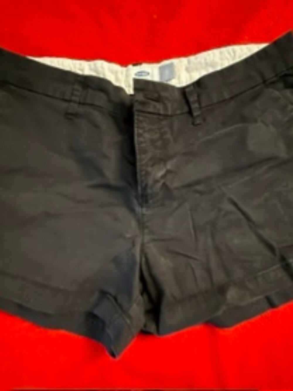 Old Navy Black Chino Shorts Size 4